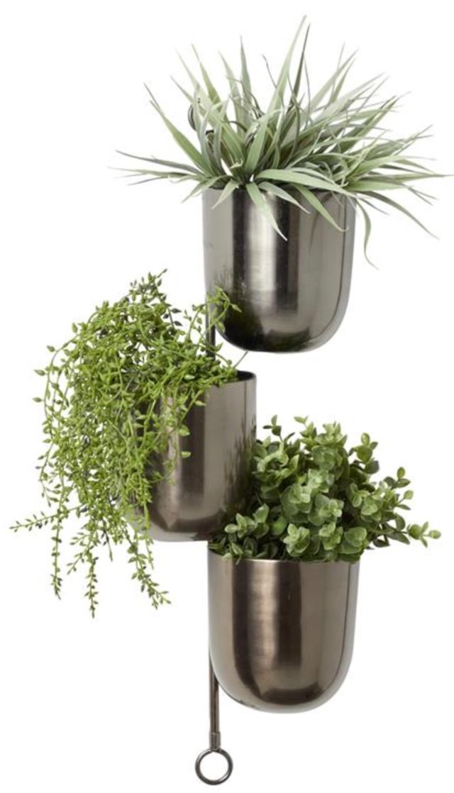 Deco Marche Black 25" Planter-1