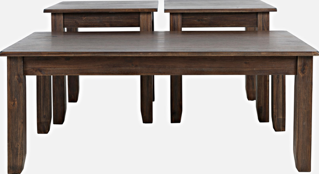 Jofran Inc. Eros 3-Piece Chestnut Occasional Table Set-1