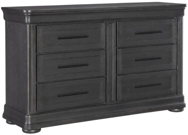 Legacy Classic Vintage Market Kettle Black 6-Drawer Dresser-0