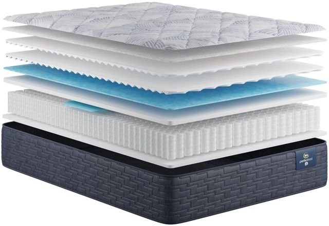 Serta® Perfect Rest Dawncrest 13" Innerspring Medium Tight Top Queen Mattress-2