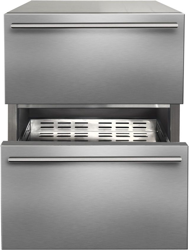 Marvel Essential Collection 24" 5 Cu. Ft. Stainless Steel Refrigerator Drawer-0