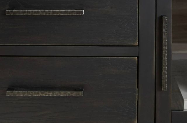 Signature Design by Ashley® Galliden Black 80" TV Stand-4