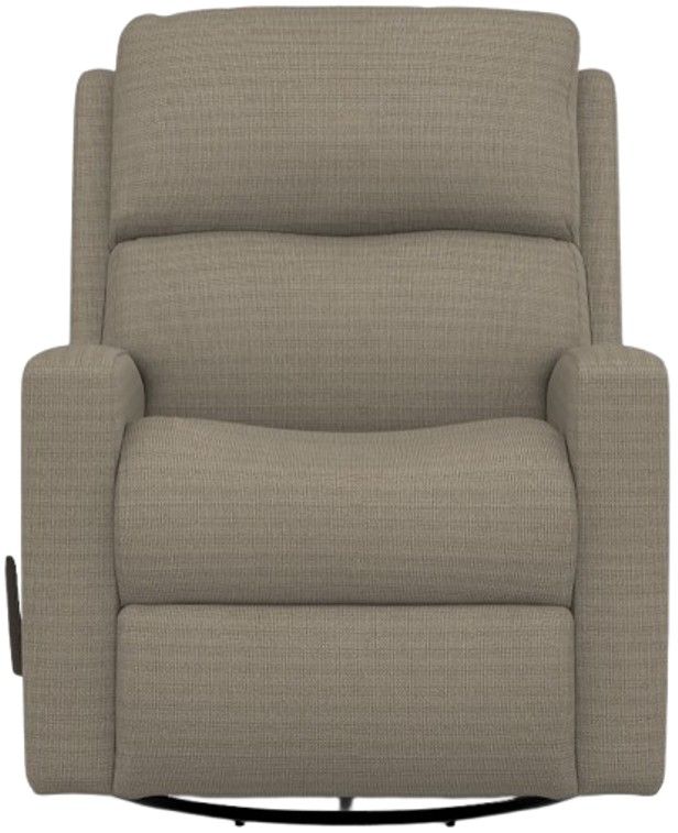 Flexsteel® Catalina Brown Manual Swivel Gliding Recliner-1