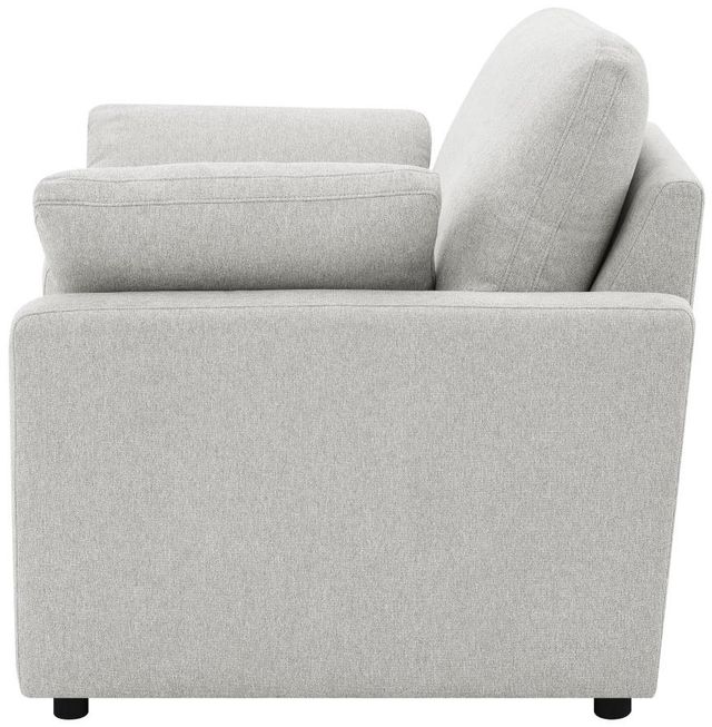Coaster® Collins Gray Upholstered Power Recliner Chair-4