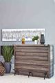 Coaster® Joe Aged Oak 5-Shelf Bar Unit-2