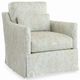 Century® Home Elegance Allison Skirted Swivel Chair-1