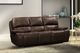 New Classic® Home Furnishings Brookings Brown Dual Manual Reclinining Sofa-1