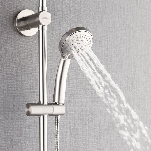 Forno Acqua AcquaSPA Brushed Nickel Retrofit Shower System 1.8 GPM-3