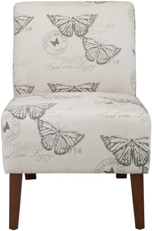 Linon Lily Linen Chair-3