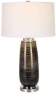 Uttermost® Alamance Rustic Bronze/White Table Lamp-1