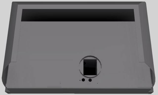 Vent-A-Hood® Designer Series 42" Gunsmoke Wall Mounted Range Hood-2