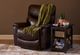 La-Z-Boy® James Walnut Leather Power Rocking Recliner with Headrest and Lumbar-2