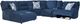 Signature Design by Ashley® Acklen Place 6-Piece Navy Left-Arm Facing Power Reclining Sectional and Chaise-0