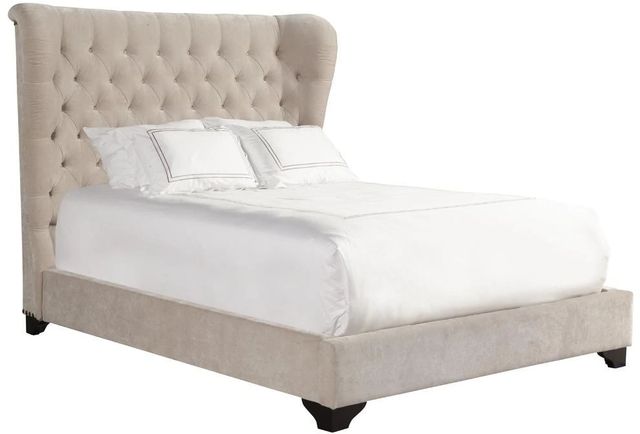 Parker House® Chloe Meringue Natural King Panel Bed-0