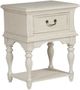 Liberty Furniture Bayside Antique White Nightstand-0