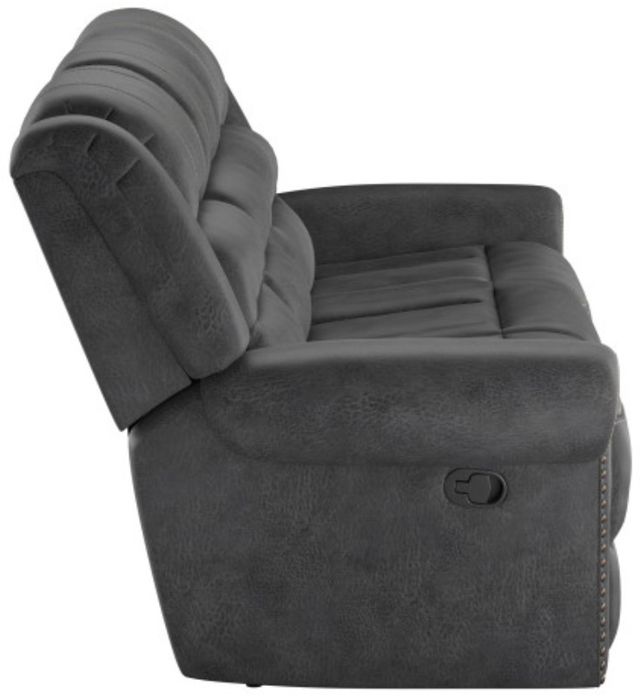 Emerald Home Baldwin Slate Gray Manual Sofa-4