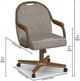Chromcraft™ Customizable Medina Dining Chair-2