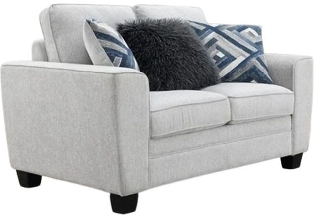 Furniture of America® Enea Light Gray Loveseat-0