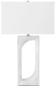 Currey & Company Gemini White Table Lamp-2