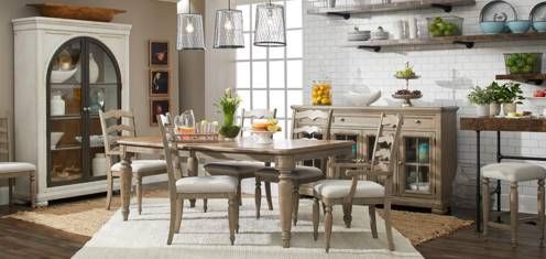 Legacy Classic Nashville Gray Taupe Display Cabinet-1