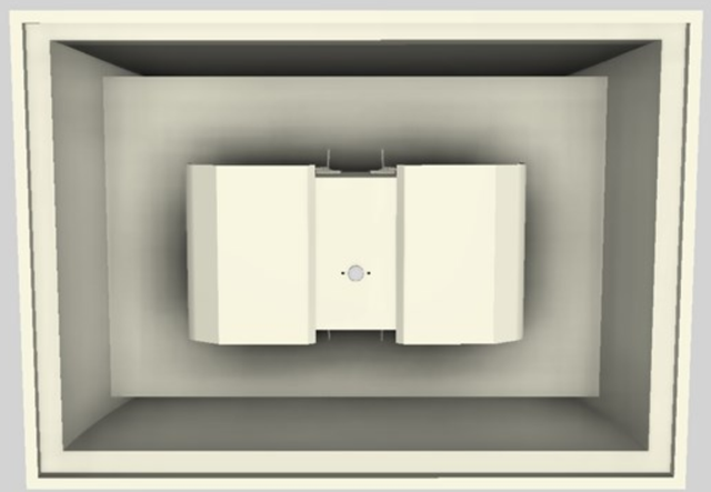 Vent-A-Hood® Designer Series 42" Biscuit Island Range Hood-2