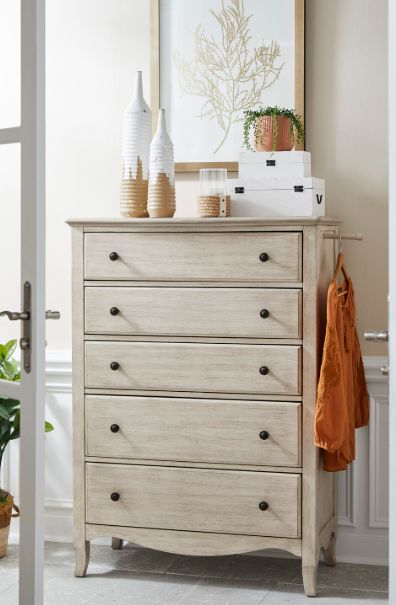 aspenhome® Provence Linen Chest-3