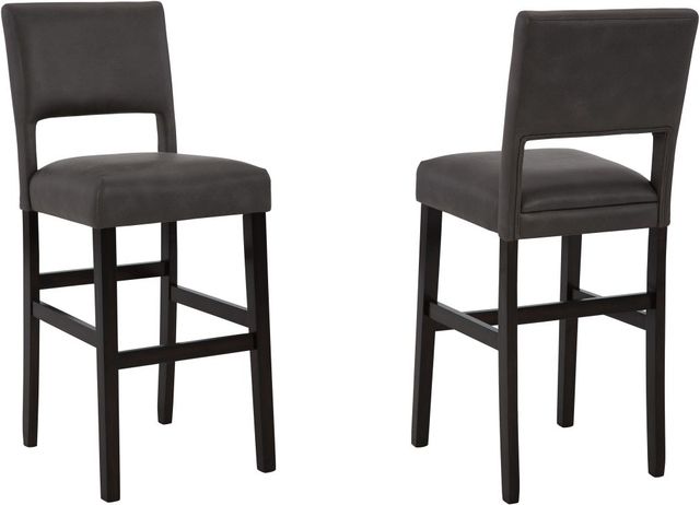 Signature Design by Ashley® Leektree Gray Bar Stool-4