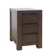 Jofran Inc. Brownstone Chocolate Chairside Chest-0
