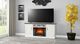 Sunny Designs™ Pasadena Buckskin/Marble White 78" TV Console-2