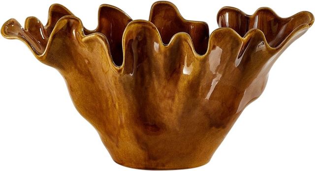 Uttermost® Amber Tide Brown Bowl-4
