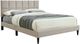 Bernards Evelyn Taupe Upholstered Full Panel Bed-0
