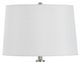 Cal® Lighting & Accessories Brushed Steel Floor Lamp-1