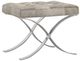 Century® Trading Company Sterling Gray Stool-0