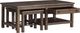 Magnussen Home® Smithton 3-Piece Homestead Brown Rectangular Cocktail Table and Stools Set-2