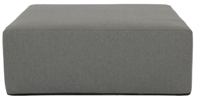 Sunset West Bazaar Heritage Granite Sunbrella 48'' Square Outdoor Ottoman-1