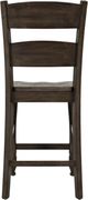 Jofran Inc. Madison County Barnwood Ladderback Counter Stool-3