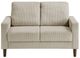 Homelegance® Crandall Taupe Loveseat-2