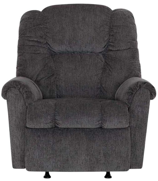 Franklin™ Ruben Westwood Charcoal Manual Swivel Rocker Recliner-2