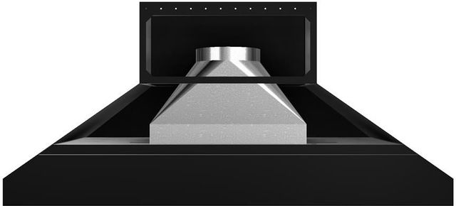 Vent-A-Hood® 66" Black Euro-Style Wall Mount Range Hood-2