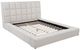 Coaster® Dreux Cream Queen Upholstered Platform Panel Bed-2