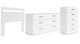 Signature Design by Ashley® Flannia 3-Piece White Queen Panel Headboard Bedroom Set-0