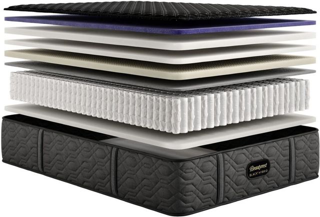 Beautyrest Black® Series 3 Hybrid 14.5" Firm Smooth Top Queen Mattress-2