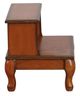 Powell® Beatrice Attic Antique Cherry Bed Steps with Drawer-4