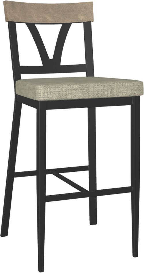 Amisco Customizable Lawrence Upholstered Bar Stool-0