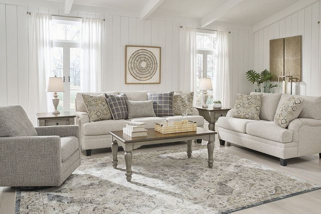Ashley® Bralynn Linen Swivel Glider Accent Chair-3
