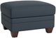 Bassett® Furniture Customizable Carolina Leather Ottoman-0