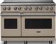 Viking® 5 Series 48" Nantucket Pro Style Induction Range with Polished Chrome Trim-0
