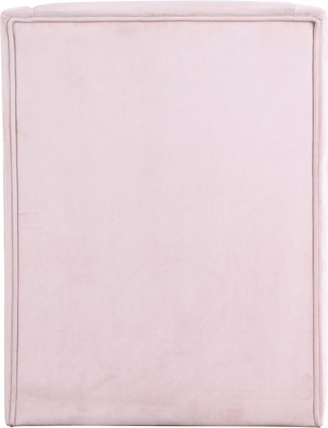 Meridian Furniture Rivet Pink Velvet Chair-2