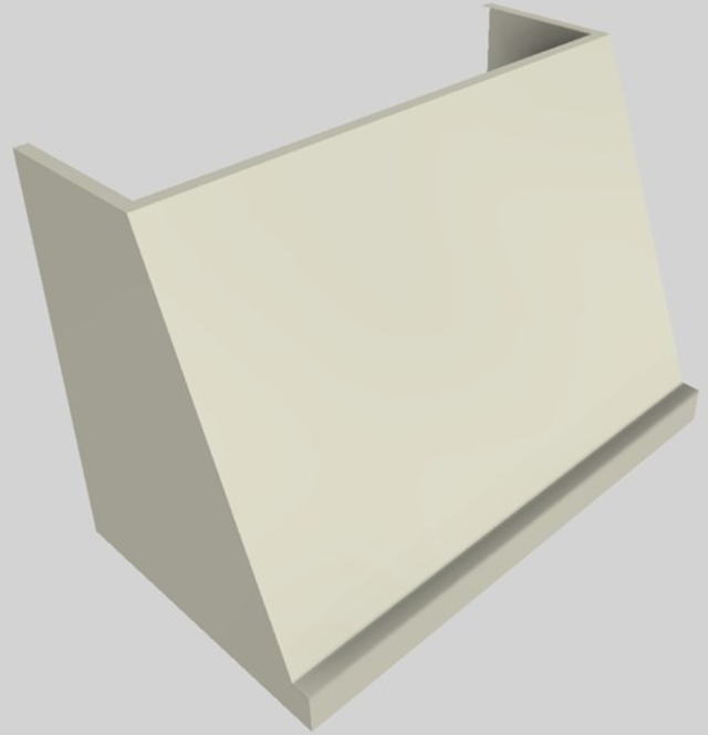Vent-A-Hood® 42" Wall Mounted Range Hood-Biscuit-1