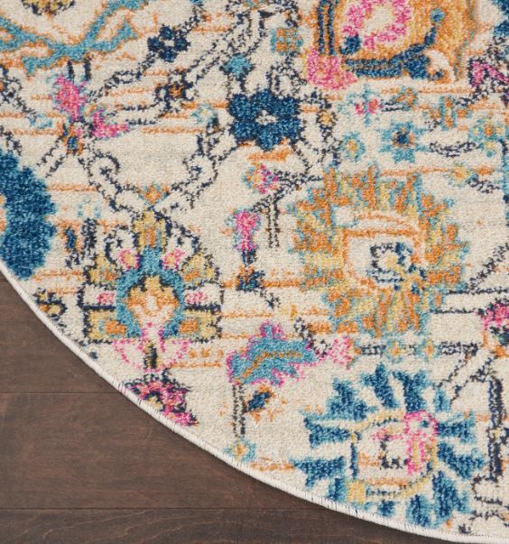 Nourison Home™ Passion 5' Round Style 3 Area Rug-2
